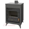 Kamin PRITY CMR Моќ: 15 kW Погоден за простории до 83 m2 Големина ( a x b x h /cm) : 66 x 55 x 90 /cm Тежина : 138 кг