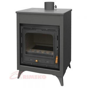 Kamin PRITY CMR Моќ: 15 kW Погоден за простории до 83 m2 Големина ( a x b x h /cm) : 66 x 55 x 90 /cm Тежина : 138 кг