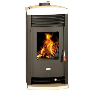 Kamin PRITY SK Моќ: 10 kW Погоден за простории до 55 m2 Големина ( a x b x h /cm) : 47 x 53 x 90 /cm Тежина : 95 кг