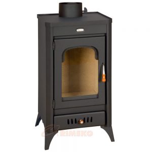 Kamin PRITY SR Моќ: 11 kW Погоден за простории до 61 m2 Големина ( a x b x h /cm) : 49 x 46 x 94 /cm Тежина : 77 кг