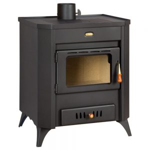 Kamin PRITY WD R Моќ: 15 kW Погоден за простории до 83 m2 Големина ( a x b x h /cm) : 65 x 55 x 78 /cm Тежина : 119 кг