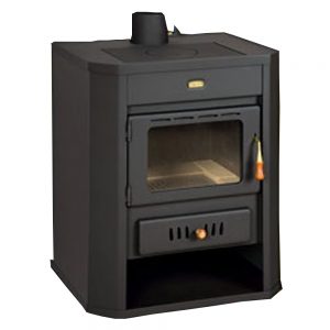 Kamin PRITY WD Y Моќ: 15 kW Погоден за простории до 83 m2 Големина ( a x b x h /cm) : 65 x 55 x 78 /cm Тежина : 119 кг