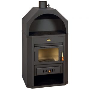 Kamin PRITY Y Моќ: 14 kW Погоден за простории до 77 m2 Големина ( a x b x h /cm) : 93 x 58 x 80 /cm Тежина : 107 кг