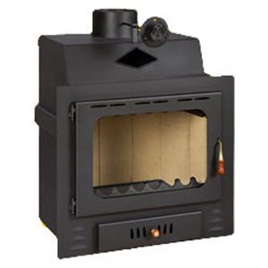 Vgraden Kamin PRITY G Моќ: 16 kW Погоден за простории до 90 m2 Големина ( a x b x h /cm) : 75 x 58 x 78 /cm Тежина : 119 кг