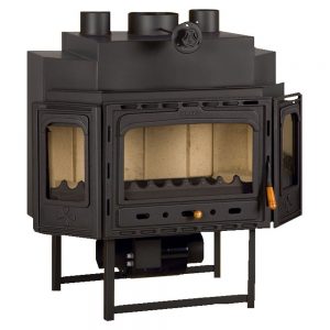Vgraden Kamin So Ventilator PRITY TC F Моќ: 18 kW Погоден за простории до 100 m2 Големина ( a x b x h /cm) : 108 x 60 x 114 /cm Тежина : 190 кг