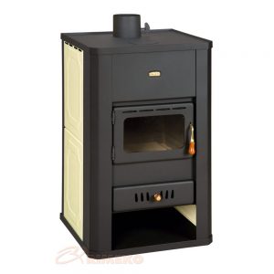 Kamin PRITY S3W17 Моќ: 22 kW Погоден за : 122 m2 Големина: 57 x 53 x 93 /cm Литража на котел : 23 l