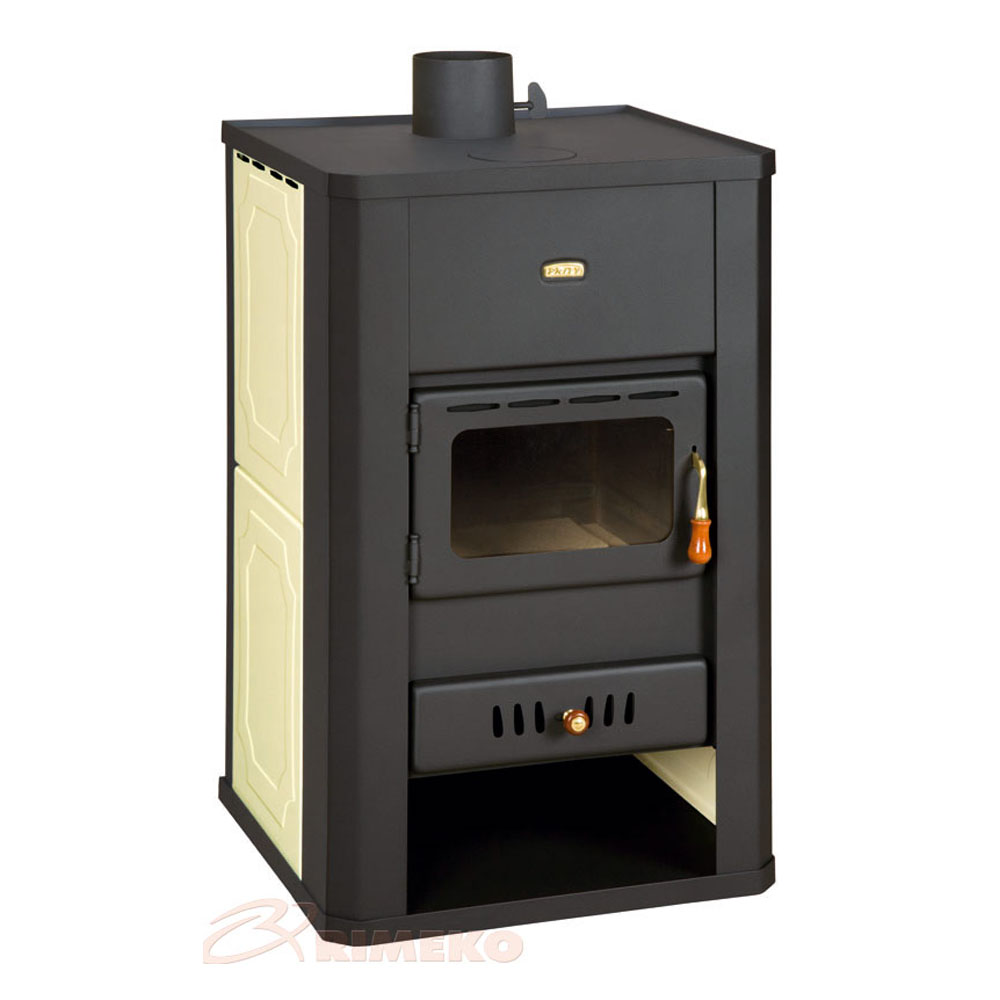 Kamin PRITY S3W17 Моќ: 22 kW Погоден за : 122 m2 Големина: 57 x 53 x 93 /cm Литража на котел : 23 l