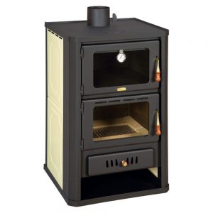 Kamin PRITY FGW 15 3G y Моќ: 20 kW Погоден за :110 m2 Големина: 57 x 53 x 93 cm Литража на котел : 14 l
