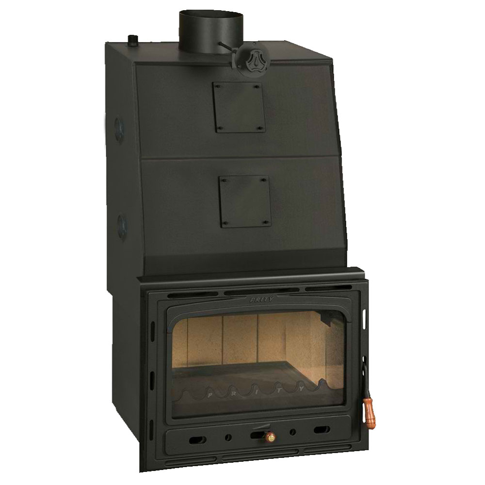Vgraden Kamin PRITY CW 35 Y Моќ: 40 kW Погоден за простории до 220 m2 Големина ( a x b x h /cm) : 66 x 57 x 115 /cm Тежина : 198 кг