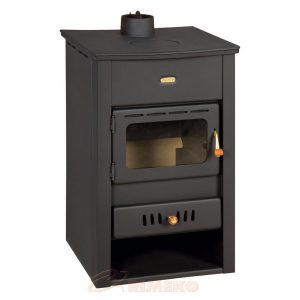 Kamin PRITY K2CPW10 Моќ: 14 kW Погоден за : 77 m2 Големина: 50 x 51 x 81 cm Литража на котел : 14 l