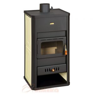 Kamin PRITY S3W13 Моќ: 17 kW Погоден за : 95 m2 Големина ( a x b x h /cm) : 49 x 46 x 93 /cm Литража на котел : 16 l