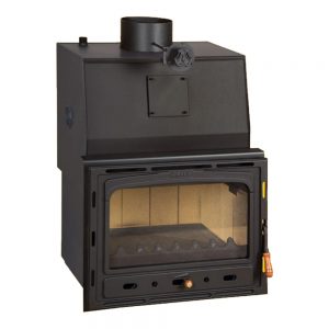 Vgraden Kamin PRITY CW 28 y Моќ: 32 kW Погоден за простории до 180 m2 Големина ( a x b x h /cm) : 65 x 65 x 65 /cm Тежина : 161 кг