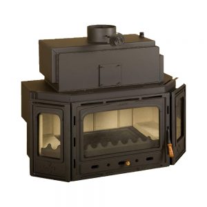 Vgradni Kamini PRITY TCW 28 y Моќ: 33 kW Погоден за простории до 185 m2 Големина ( a x b x h /cm) : 109 x 62 x 83 /cm Тежина : 214 кг
