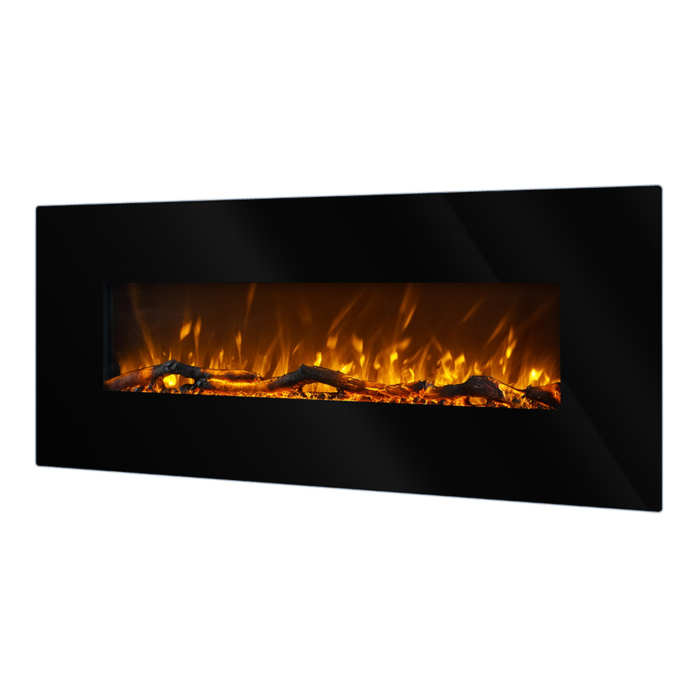 Elektricen Kamin ART FLAME MADRID LED Убава модерна визија и елегантен дизајн Моќ: 750/1500 W Димензии (Ш x В x Д) : 1280 x 550 x 140 mm Тежина: 18,2 кг