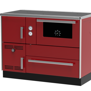 Kamin Alfa Plam TERM 35 Тип на гориво: јаглен, дрво Димензии: 1100x600x850mm Димензии На Рерна: 460x440x260mm Капацитет: 32kW