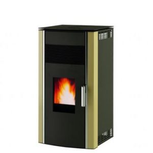 Kamin na peleti ALFA PLAM LUCA Капацитет: 8 kW Површина на загревање:51 m2 Димензии: 500 x 490 x 955 mm Капацитет на резервоарот за пелет: 23kg