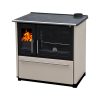 Kamin PLAMEN 850 десен - Димензии (ШxВxД): 84,5 x 82,5 x 60 cm - Моќ: 8 kW - Тежина: 133 kg
