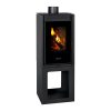 Kamin PRITY PMV-TV - Моќ: 11 kW - Погоден за простории до 60 m2 - Големина (a x b x h /cm): 46 x 41 x 122 cm